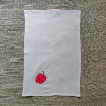 Red Pepper Kitchen Towel - Image 4